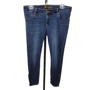 Kut From The Kloth  Zip Bottom Skinny Jeans Size 8